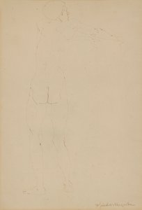 Male Nude by Henri Gaudier Brzeska
