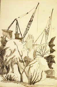 Reconstruction, London by Henri Gaudier Brzeska