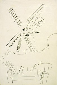 Windmill by Henri Gaudier Brzeska