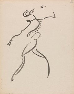 Dancing Figure, in Profile by Henri Gaudier Brzeska