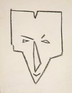 Ethnic Mask Head by Henri Gaudier Brzeska