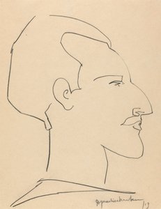 Horace Brodsky by Henri Gaudier Brzeska