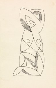 Kneeling Female Figure by Henri Gaudier Brzeska