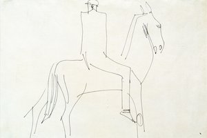 Rider in Rotton Row, 1913