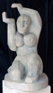 Seated Woman, c1911-1915 by Henri Gaudier Brzeska