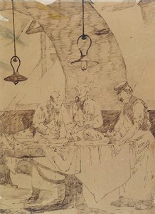 Autopsy at the Hotel-Dieu, Paris, late 19th century by Henri Gervex