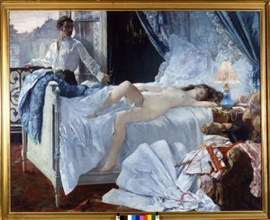 Rolla. Painting by Henri Gervex (1852 - 1929). 1878. Musée des Beaux-Arts de Bordeaux.