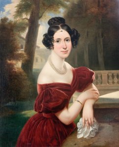 Anna Zofia Czartoryska by Henri Grevedon