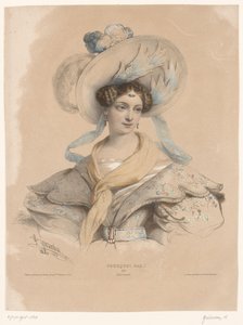 Young Woman with Indulgent Thoughts (Why Not!) (Depictions of Pensive Figures)