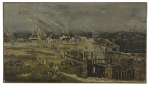 Battle of Champigny - Episode of the 1870 war, ca. 1882