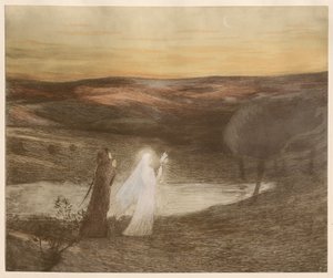 Dante Meets Beatrice