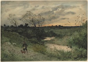 Dawn—Hunter with Dog