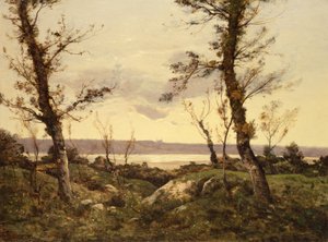 The Estuary, 1895 by Henri Joseph Harpignies