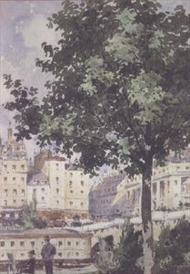 The Pont Neuf, 1893 by Henri Joseph Harpignies