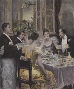 A Dinner Party by Henri Lafon