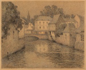 Landscape by Henri Le Sidaner