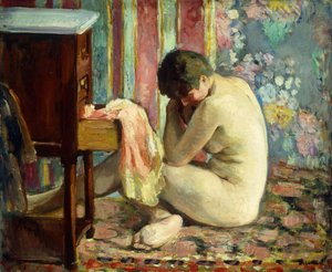 Nude with Pink Shirt