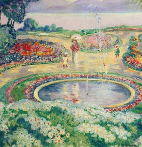 The Flower Garden by Henri Lebasque