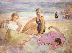 Three Women on the Beach