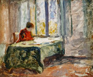 Woman Sewing