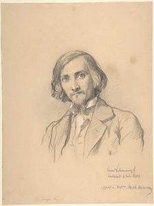 Portrait of Anton Heinrich Springer (1825–1895) by Henri Lehmann