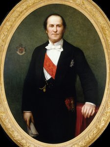 Portrait of Georges-Eugène Baron Haussmann 1809-1891, ca 1860 by Henri Lehmann