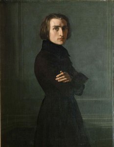 Portrait of the Composer Franz Liszt, 1839