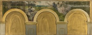 Sketch for the Salon des Sciences at Paris City Hall: The Coronation of Science, between 1888 and 1892