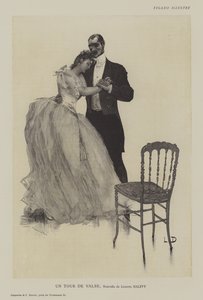 A Waltz Turn, Short Story by Ludovic Halévy by Henri Lucien Doucet