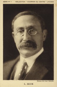Leon Blum, c.1930s by Henri Manuel