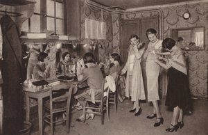 A Sidescene at a Great Dressmaker