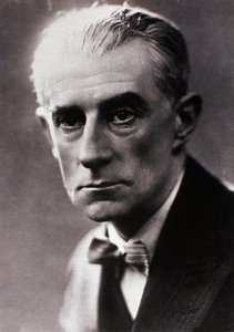 Portrait of Maurice Ravel by Henri Manuel