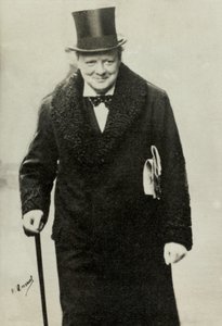 Portrait of Winston Churchill by Henri Manuel