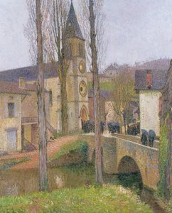 Time for Mass at Labastide du Vert