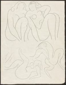 A Faun in the Afternoon, plate fifteen from Poesies de Mallarmé by Henri Matisse