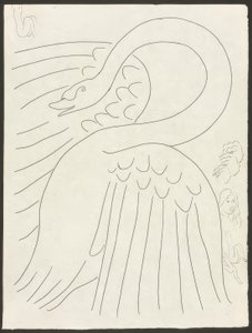 A Few Sonnets: Frontispiece, plate 24 from Poesies de Mallarmé by Henri Matisse