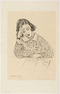 A Girl Reading by Henri Matisse