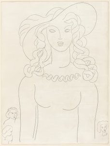 Apparition, Plate Three from Poesies de Mallarmé by Henri Matisse