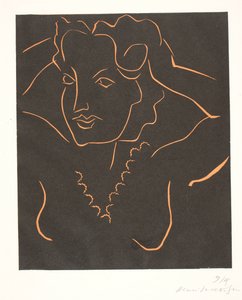 Bust of a Woman (Woman Doing Her Hair) by Henri Matisse