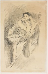 Dancer in Wooden Armchair by Henri Matisse