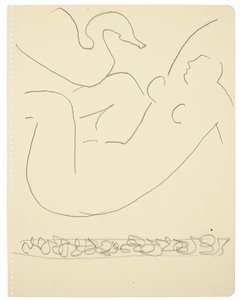 Study (Leda and the Swan)