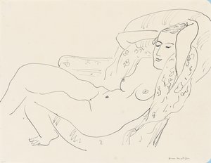 Female Nude, Arms Raised by Henri Matisse