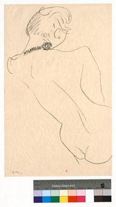 Figure Seen from the Back with a Black Necklace by Henri Matisse