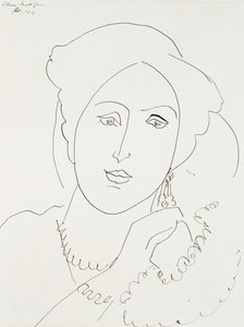 Head by Henri Matisse