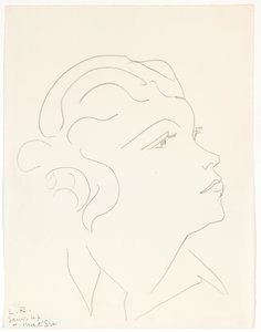 Head of L.R. by Henri Matisse