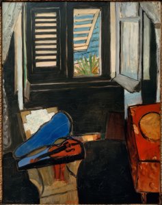 Interior with Violin by Henri Matisse