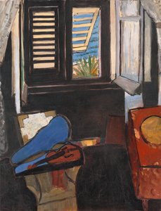 Interior with a Violin by Henri Matisse