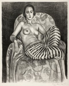 Large Odalisque in Striped Pantaloons