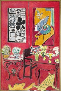 Large Red Interior by Henri Matisse