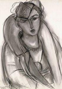 Lydia (Study for Portrait in Blue Jacket)